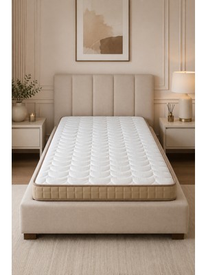 Asroyallüks Lunaflex Bel ve Sırt Destekli Ortopedik Yaysız Sünger Yatak, Ölçü Seçenekli (12 cm Yükseklik)