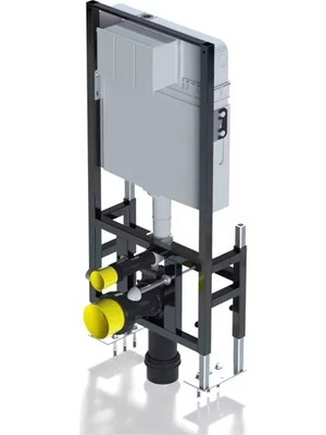 Serel Smooth Alçıpan Duvar Için Yere Hızlı Montaj Set - Krom - T022114