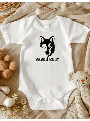 Lupi Kurt Resimli Bebek Zıbın