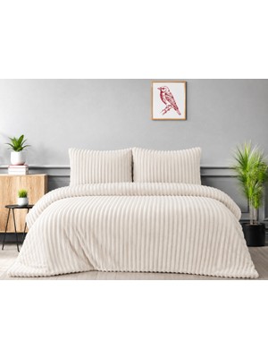 Yünteks Merinos Diamond Kürk Riva Desen Comforter Set, Çift Kişilik Yorgan Seti (220X240)