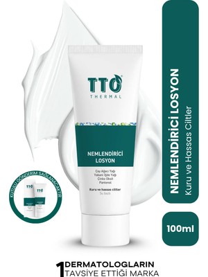 TTO Nemlendirici Losyon 100 ml Çay Ağacı Yağı ve Çinko Oksit ile Normal Ciltler İçin Etkili Nemlendirme