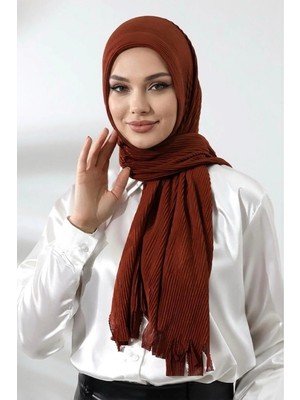 Flora Tekstil Hazır Pratik Fitilli Pamuk Şal