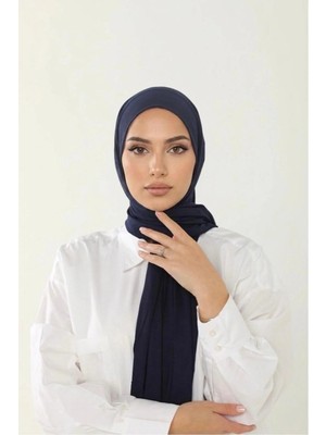 Flora Tekstil Penye Şal - Kadın Tesettür Jersey Hijab Lycra Shawl