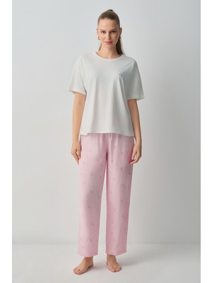 Suwen Jade Pamuklu Pijama Takımı
