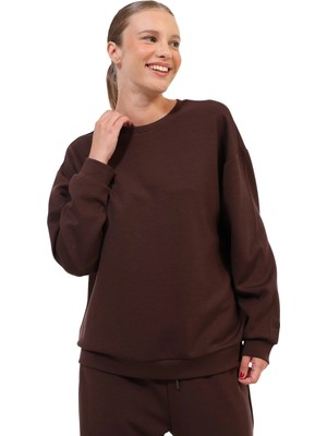 Lumberjack Sweatshirt Kadın Kahverengi Wb 16ALICE-C CK97
