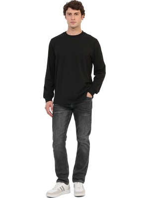 Kinetix Uzun Kol T-Shirt Erkek Siyah MB 14YUKOL
