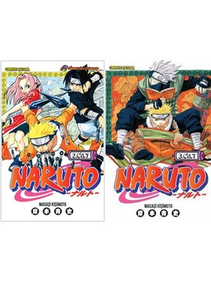 Gerekli Şeyler Yayıncılık Naruto 2 ve Naruto 3 (Masaşi Kişimoto)