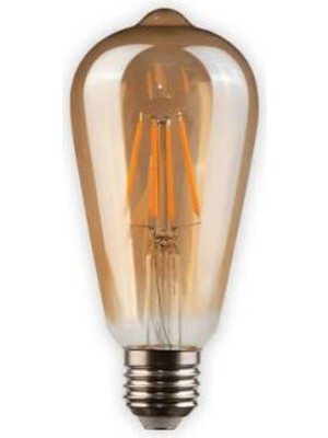 Noas 4W Rustik Filament Led Ampul Günışığı 2500K E27 YL92-0011
