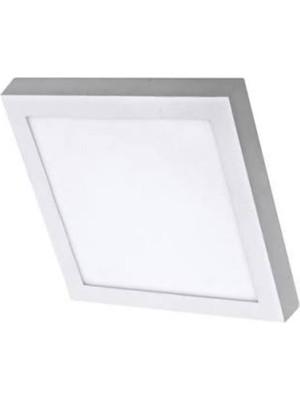 Fujika Sıva Üstü Kare Led Panel 8W Beyaz Işık 12x12 cm Tavan Lambası