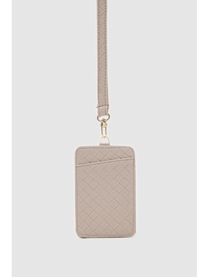 Shule Bags Office Business Askılı Kadın Kartlık Krem