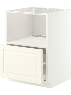 IKEA Modern Beyaz Alt Mutfak Dolabı 60X60 cm Iskandinav Tarzı Depolamalı Mutfak Dolabı - Ergonomik Sağlam Yapı Ahşap