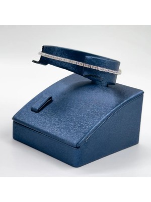 Livora Jewelry 925 Ayar Gümüş Zirkon Taşlı Su Yolu Kare 1,75 mm Kadın Bileklik