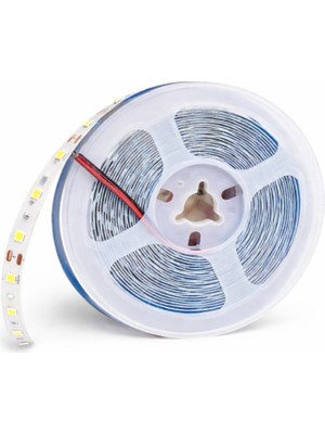 Cata Şerit Led 5 Metre Beyaz Işık 12V İç Mekan Kendinden Yapışkanlı Rulo