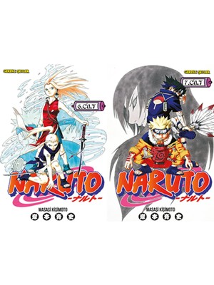 Gerekli Şeyler Yayıncılık Naruto 6 ve Naruto 7 (Masaşi Kişimoto)