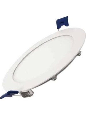 Pelsan Sıva Altı Led Panel 12W Beyaz Işık Yuvarlak Tavan Spotu İç Çap 15,5 cm Dış Çap 17 cm