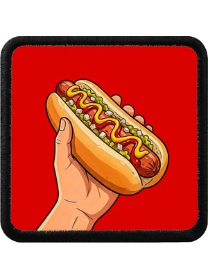 BlackBörk Hot Dog Logolu