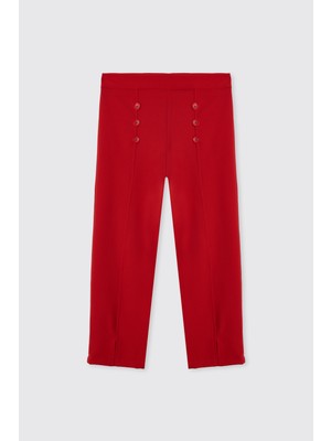 Panço Kız Çocuk Mercan Pantolon