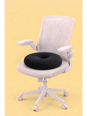 Dear Visco Ortopedik Oturma Simidi Orta Sert Çökme Yapmayan Yuvarlak Sünger Minder 43*9 cm DVM-02S