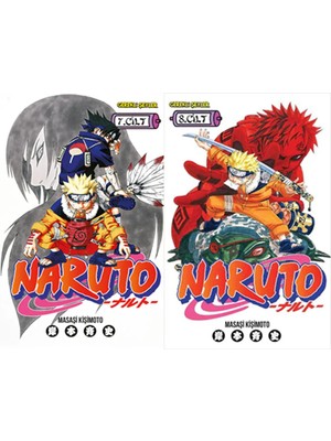 Gerekli Şeyler Yayıncılık Naruto 7 ve Naruto 8 (Masaşi Kişimoto)