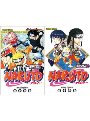 Gerekli Şeyler Yayıncılık Naruto 2 ve Naruto 9 (Masaşi Kişimoto)