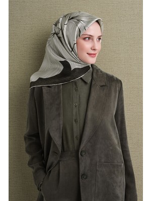 Armine Saf Ipek Sura Eşarp 9639D 06