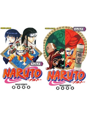 Gerekli Şeyler Yayıncılık Naruto 9 ve Naruto 15 (Masaşi Kişimoto)