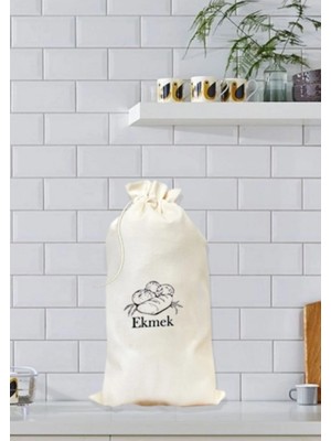 Sağlıklı Ekmek Torbası -30X50 Ekmek Kesesi Baskılı