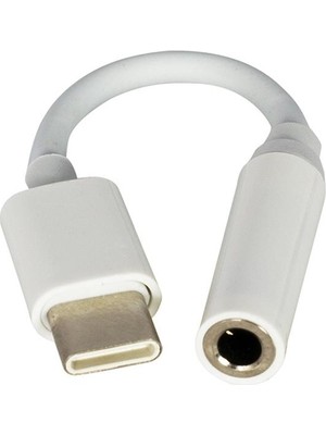 JH-022 USB Type-C To 3.5mm 10 cm Kablolu Audio Çevirici
