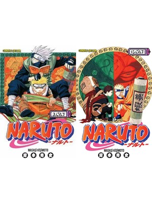 Gerekli Şeyler Yayıncılık Naruto 3 ve Naruto 15 (Masaşi Kişimoto)