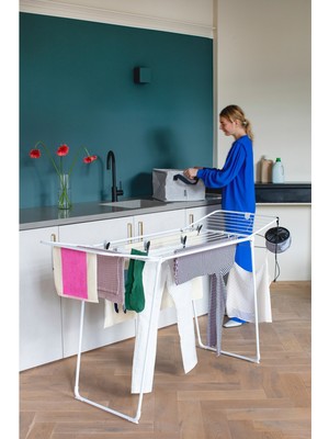 Brabantia BRB-8710755232428-BRA 232428-001-01-WHITE Hangon Too Çamaşır Kurutma Askısı-18 Metre
