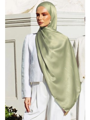 Olcay Ipek Organze Abiye Şal Mint 105