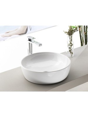Vintessy Tezgah Üstü Çanak, 46 cm Boyutunda Kullanışlı ve Şık