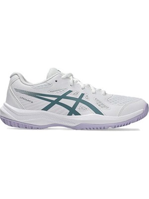 Asics Upcourt 6 Gs Çocuk Voleybol Ayakkabısı 1074A045-102 Beyaz