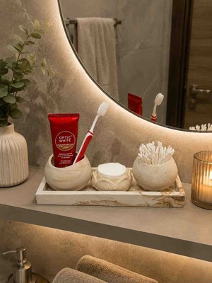 Elg Dekoratif Banyo Set 4'lü