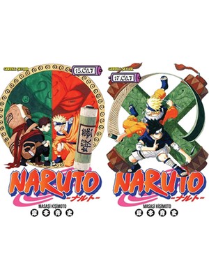 Gerekli Şeyler Yayıncılık Naruto 15 ve Naruto 17 (Masaşi Kişimoto)