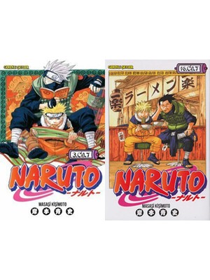 Gerekli Şeyler Yayıncılık Naruto 3 ve Naruto 16 (Masaşi Kişimoto)
