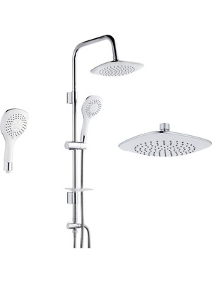 Vintessy Pratik Tepe Duş Takımı Seti, Banyo Şıklığı Için Ideal