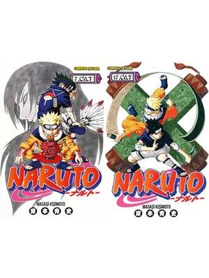 Gerekli Şeyler Yayıncılık Naruto 7 ve Naruto 17 (Masaşi Kişimoto)