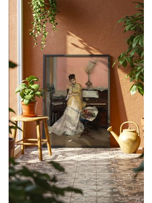 Lia Gallery Mektup - Çerçeveli Poster