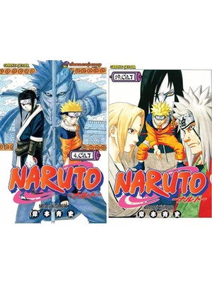Gerekli Şeyler Yayıncılık Naruto 4 ve Naruto 19 (Masaşi Kişimoto)
