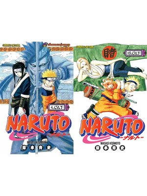 Gerekli Şeyler Yayıncılık Naruto 4 ve Naruto 18 (Masaşi Kişimoto)