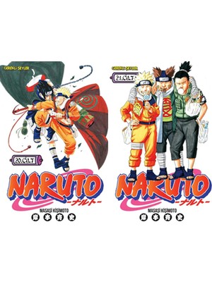 Gerekli Şeyler Yayıncılık Naruto 20 ve Naruto 21 (Masaşi Kişimoto)