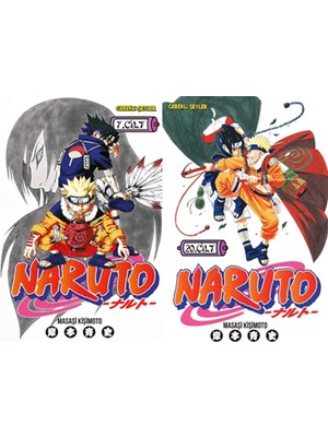 Gerekli Şeyler Yayıncılık Naruto 7 ve Naruto 20 (Masaşi Kişimoto)