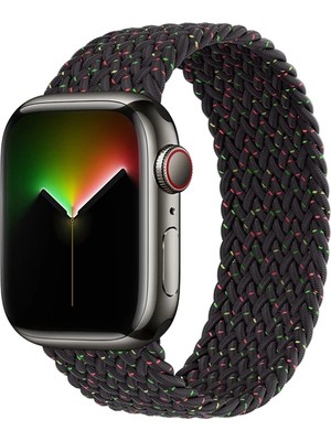 Ally Apple Watch 7-8 41MM 6-5-4 40MM Single Loop Plastik Kayış Kordon 3-2-1 38MM-( - MOVERA2900-7