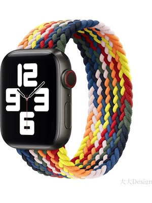 Ally Apple Watch 7-8 45MM 6-5-4 44MM Watch Ultra 49MM Single Loop Plastik Kayış Ko - MOVERA3830-9