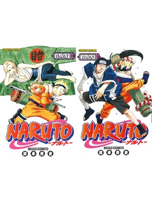 Gerekli Şeyler Yayıncılık Naruto 18 ve Naruto 22 (Masaşi Kişimoto)