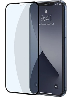 Baseus Iphone 12 Mini 5.4 0.3mm Full Anti Blue Light Tempered Cam Ekran Koruyucu 2A - MOVERA2586-1