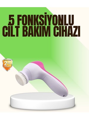 5 In 1 Elektrikli Yüz Temizleme ve Masaj Cihazı - MOVERA3446-3918