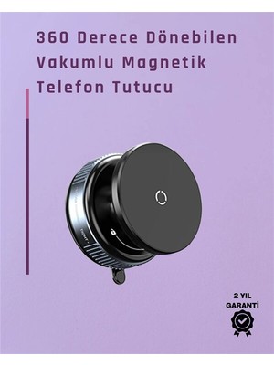 Çift Taraflı Vakum Emme Özellikli 4.7+ Inç Telefon Tutucu – Güvenli Sabitlem - MOVERA6850-3