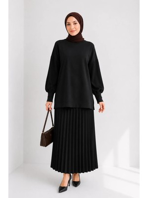 Nuss Triko Tunik Siyah 116